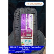 265/65R17 Apollo Tyres APTERRA HT2 w/ Free Stainless Tire Valve