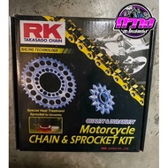 Rk428 Chain Set For W125l Size 145/34/106T Authentic