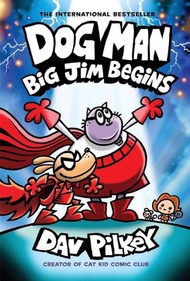 SCHOLASTIC - 超狗神探 DOG MAN #13 BIG JIM BEGINS (硬皮) 小學英語讀物 #9781338896459