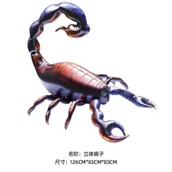 3d Simulation Single Card Scorpion Balloon Spider Balloon Foil Balloon Spider Scorpion Balloon Foil 