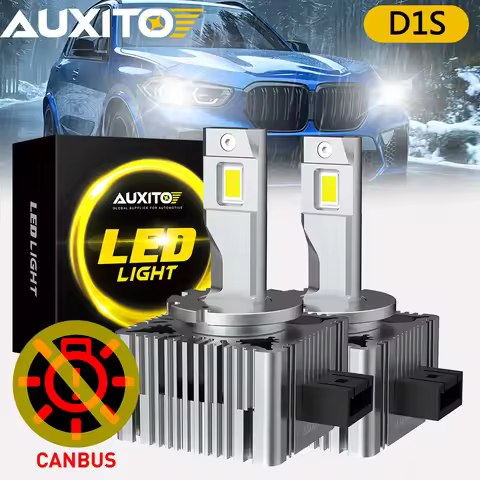 2Pcs D Series D1S LED Xenon Hid Canbus Headlight 6000k Lamps For bmw E60 E87 F30 X1 Ultra Powerful D