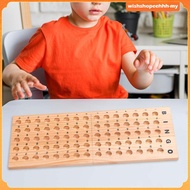 [WishshopeehhhMY] Wooden Bingo Masterboard Fun Bingo Board Ball Holder for Family Game Nights