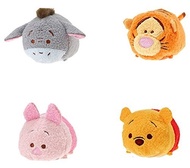 Disney Winnie the Pooh and Pals   Tsum Tsum   Plush - Mini - 3 1/2   Tigger, Piglet, Pooh, and Eeyore