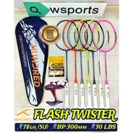 Hundred FLASH TWISTER HNDRD Badminton Racket Original