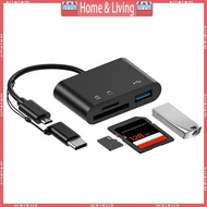 ci Type-C USB TF SD Card Reader OTG2 0 Micro USB Hub Adapter for Phone Computer