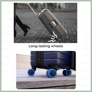 As 4 8pcs Durable Silicone Luggage Wheel Protectors Cover Enjoy a Quieter Journey