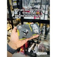 618racing aluminum oil line holder can be installed on many manual and scooter models