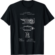 Antique Blacksmith Anvil Patent Print T-Shirt