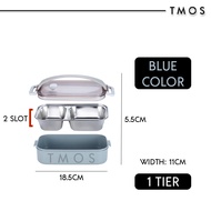 TMOS Bento Thermal Lunch Box Food Storage 304 Stainless Steel Tiffin Food Container Carrier Bekas Ma