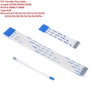 10PCS Flat Flexible Cable FFC FPC AWM 20624 80C 60V VW-1 FFC-0.5MM 1.0MM 4/5/6/8/10/12/14/16/18/20/2