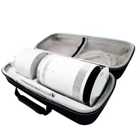 Travel EVA Storage Case for Samsung Freestyle Projector Offering Comprehensive Protection and Easy P