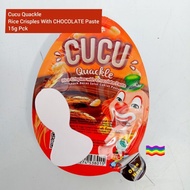 CUCU QUACKLE ISI 24 X 15gr /CUCU RICE CRISPY ISI 24