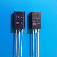 Tr D667 2SD667 and B647 2SB647A to92