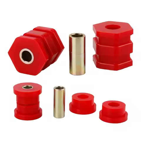 Front Lower Control Bushing For Honda Civic EK 1996-2000 Red Polyurethane Car Replacement Kit-N32R