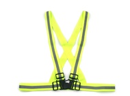 [Muchodinero] X-Band Fluorescent Reflective Safety Work Vest