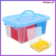 1 Set Math Manipulatives Set: Base Ten Blocks Place Value Classroom Kit For Early Education - Math M