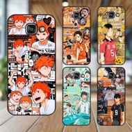 Samsung A3 2016, A5 2016, A7 2016 case with black border printed with Haikyuu Volleyball Character