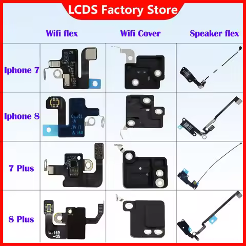 Tested Wifi Bluetooth NFC WI-FI GPS Signal Antenna Flex Cable Cover Replacement Repair Spare Parts F