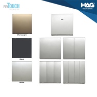 reTouch Elegance Switch | 16A/20A/45A Switch | Intermediate Switch | Auto Gate Switch