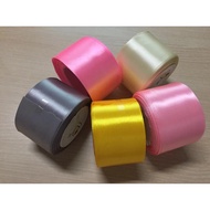2 INCH (5 CM) SATIN RIBBON 5CM SATIN RIBBON PER ROLL