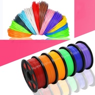 50 Meters 3D Printer Filament 3D Pen Filament 1.75mm PLA Plastic Filament Refills for 3D Molding, Sc