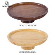 SONONIA Wood Cake Stand Cheese Board Cupcake Stand for Pastries Muffins Appetizers