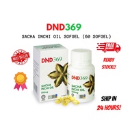 【READY  STOCK】Limited Time Offer Buy 2 Get 1 Free DND369 SACHA INCHI OIL (60 SOFTGEL)