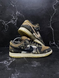 Sepatu Nike Dunk Low X Travis Scott Cactus Jack size 42