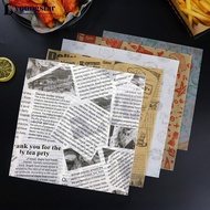 YOUNGSTAR 50pcs/100pcs Disposable Oil Proof Paper Food Bread Sandwich Burger Fries Wrapping Baking T