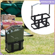 [WishshopeeljjMY] Jerry Gas Can Holder Rack Accessory Carbon Steel Replacement Jerry Gas Can Mount