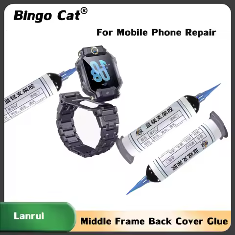 Lanrui OEM 30ml Middle Frame Back Cover Glue Sticker for Mobile Phone Bracket Bonding Pur Rework Liq