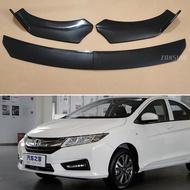 Body Kit Accessories Front Bumper Lip Splitter Spoiler For Honda City 2015--2019 Year