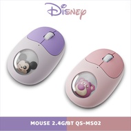 DISNEY QS-MS02 Wireless (2.4G) and Bluetooth (BT) Computer Mouse - Uses Rechargeable Battery, Compac