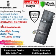 Microsoft Laptop Battery G3HTA052H G3HTA053H 6041mAh for Microsoft Surface Laptop 3 4 5 13.5-inch 18