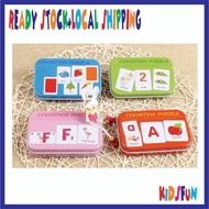 Kids Toys | Pairing Cards Letter Words Shape Animal Puzzle