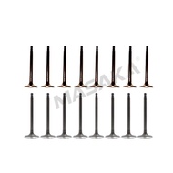 KA24DE Intake and Exhaust Valve set for 98-04 Nissan Altima 240 SX 2.4L 13201-53F02 13202-53F00
