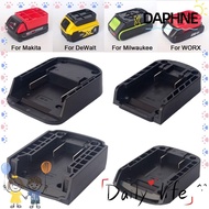 DAPHNE DIY Adapter, Durable Portable Battery Connector, Universal ABS Charging Head Shell for Makita/DeWalt/WORX/Milwaukee 18V Lithium Battery