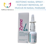 [ Exp 4/2027 ] ZYME NASAL SPRAY ( ISOTONIC WITH LYSOZYME & CELLULOSE ) 30ML - Suitable for Baby unti