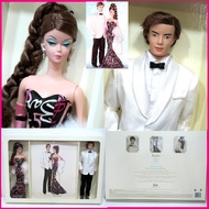 2003 Mattel Barbie SilkStone Limited Edition & Ken 45th Aniversary 45th Anniversary