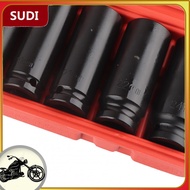 Sudi Deep Impact Socket Set 1 2 Inch Drive Metric 10 Piece 6 Point  10MM to 24MM Sockets