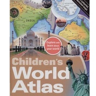 Children's World Atlas Books Map English Hardcover 88062 [X]
