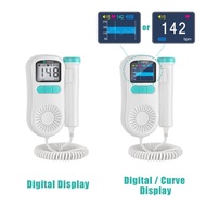 

 ziqing Household Ultrasound Monitor Fetal Doppler Fetus Baby Heartbeat Detector Portable Baby Hea