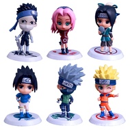 [Ready Stock] Generation Naruto Sasuke Naruto Figure Generation Q Version Doll Model Car Doll Anime 