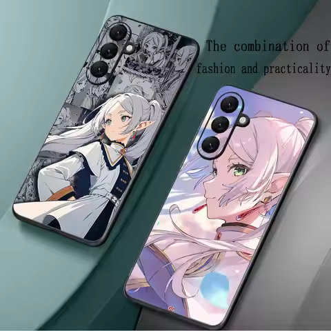 Frieren japan girl anime design Phone Case For Samsung Galaxy S25 S24 S23 S22 S21 S20 Plus Ultra Not