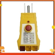 Electric Outlet Tester Plug In-Grounding& Receptacle Circuit Tester, GFCI Check-Outlet Tester with G