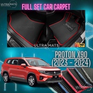 PROTON X90 6 SEATER 7 SEATER 2023 2024 CAR CARPET CAR MAT CARMAT CAR FLOOR MAT KARPET KERETA ULTRAMA