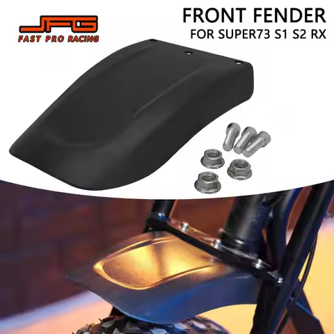 Motorcycle Parts Front Fender Mudguard For Super73 S1 S2 RX Off-Road High Quality Dirt Bike Motocros