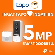 TP-Link Tapo D230S1 Loceng Pintu Video Pintar Tanpa Wayar 2K5MP Penglihatan Malam Berwarna Paparan P