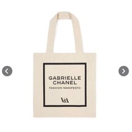 只得一個 ‼️ 正版 英國 V&amp;A x Gabrielle Chanel Fashion Manifesto 帆布袋 環保袋 Tote Bag