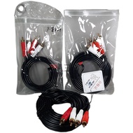 2 RCA to 2 RCA Cable (1.8M / 3M / 5M / 10M / 15M / 20M)